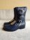 画像1: KIDILL x BROGA VIDAR Leather Studs Boots Navy Calf (1)