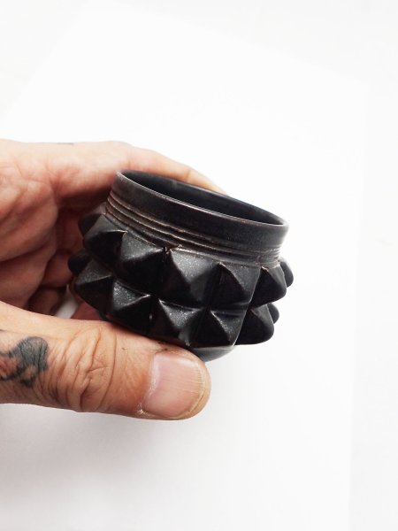 画像3: GARA　STUDS お猪口　BLACK (3)