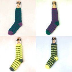 画像1: GanaG Socks ganag line socks
