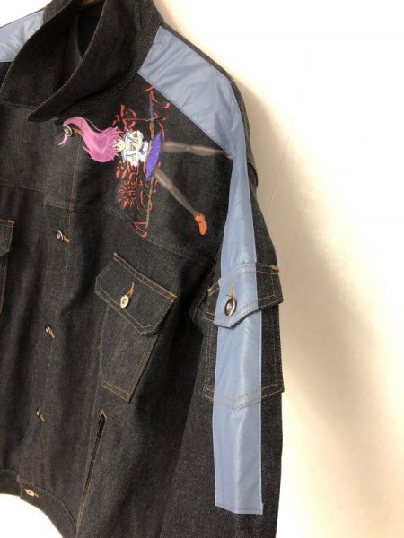 画像4: NOiSE CRAFT EROGE Gジャン indigo (4)