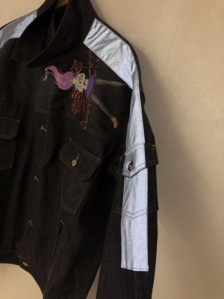 画像5: NOiSE CRAFT EROGE Gジャン indigo (5)