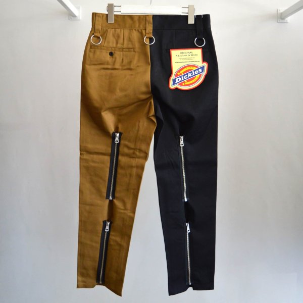 画像2: KIDILL Bondage Pants Black×Brown (2)