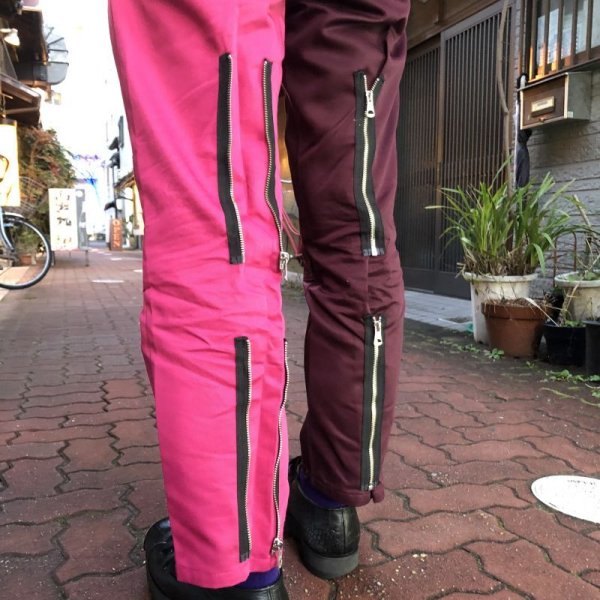 画像8: KIDILL Bondage Pants Black×Brown (8)