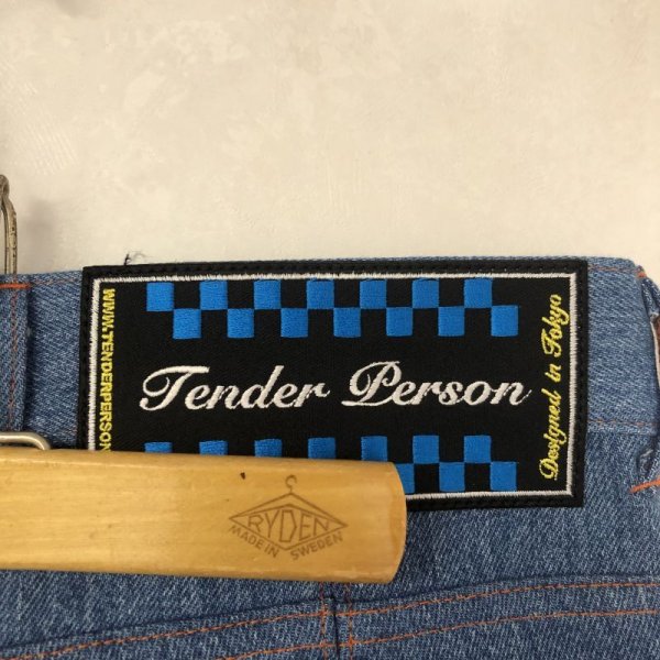 画像6: TENDER PERSON BAR TACK PANTS INDIGO (6)