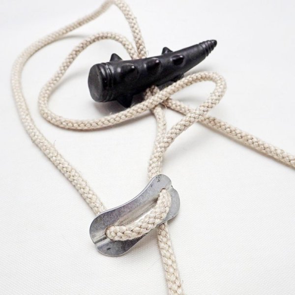 画像2: GARA　STUDS DOFFLE CHOKER　BLACK (2)