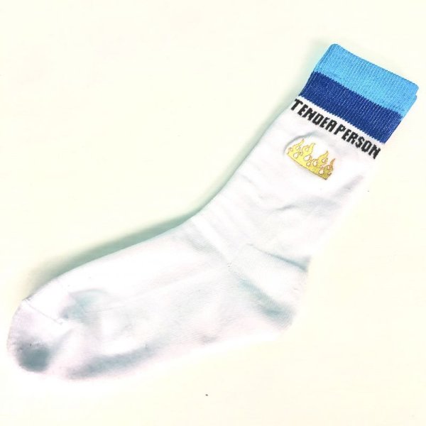 画像3: boys in the band別注　TENDER PERSON GLITTER RIB SOCKS  (3)