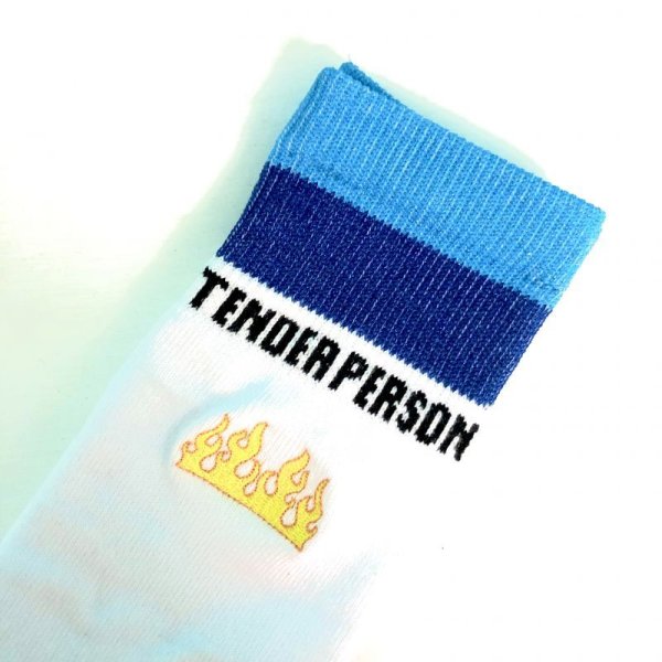 画像5: boys in the band別注　TENDER PERSON GLITTER RIB SOCKS  (5)