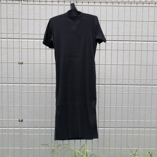 画像6: BALMUNG レイヤーニットワンピース　黒 (6)