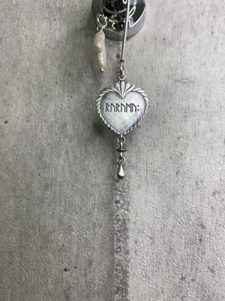 画像5: rurumu: mix motif boys earring full silver red (5)