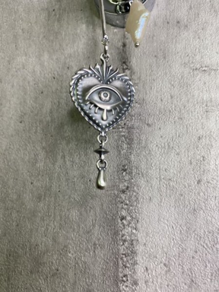 画像4: rurumu: mix motif boys earring full silver red (4)