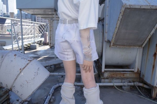 画像7: BALMUNG グラフィックショーツ　Mist White (7)