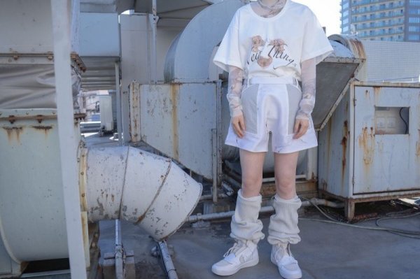 画像8: BALMUNG グラフィックショーツ　Mist White (8)