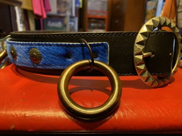 画像4: GARA [GARAxNEON]　WALNUT RING SID BELT (4)