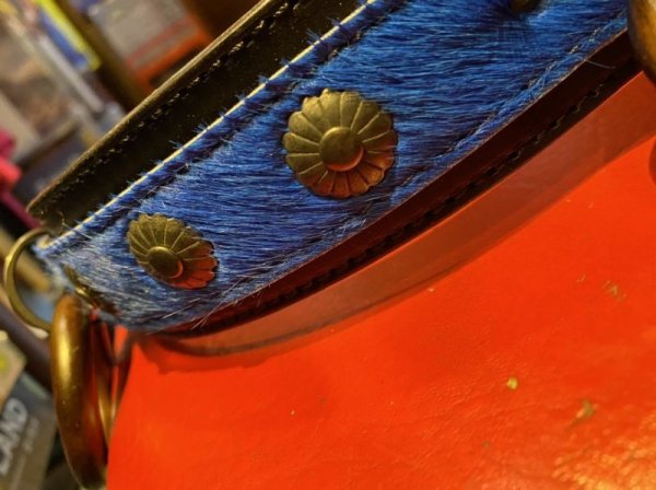 画像5: GARA [GARAxNEON]　WALNUT RING SID BELT (5)