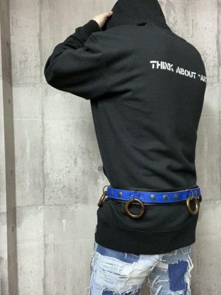 画像6: GARA [GARAxNEON]　WALNUT RING SID BELT (6)