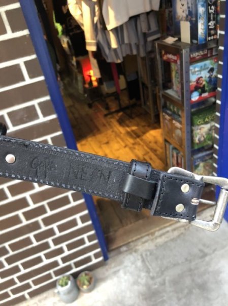 画像5: GARA [GARAxNEON]　WALNUT RING SID BELT(S)　表革×シルバー (5)