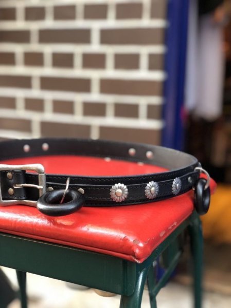 画像3: GARA [GARAxNEON]　WALNUT RING SID BELT(S)　表革×シルバー (3)