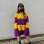 画像7: KIDILL 22AW KL632 Border Pullover Knit Insist on British Wool Yellow×Purple