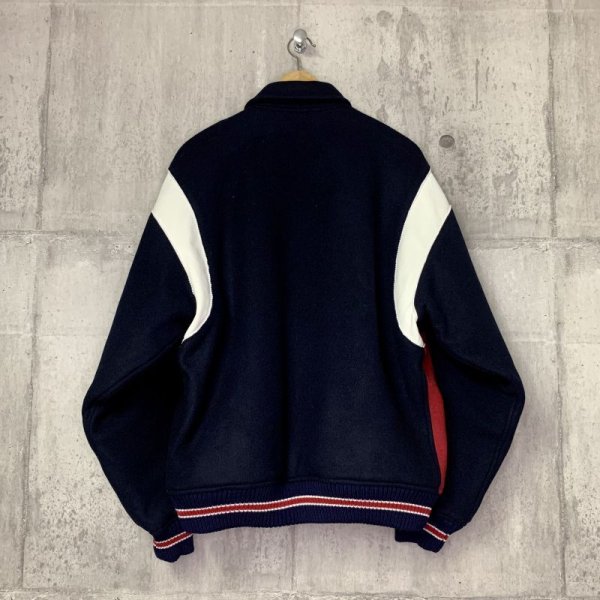 画像3: el conductorH MELTON PEAL PIPING VARSITY JKT MULTI (3)