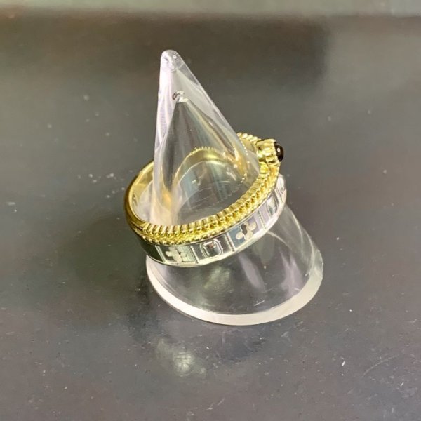 画像3: A MAN  Hungary Crown Ring stone:lolite (3)