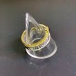 画像3: A MAN  Hungary Crown Ring stone:black (3)