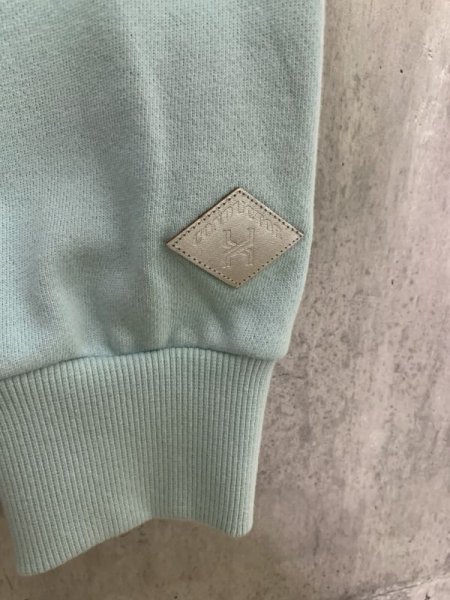 画像5: el conductorH　GIRL GLITTER PRINTCR OPPED HOODED SWEAT ER NEW HELL　MINT (5)