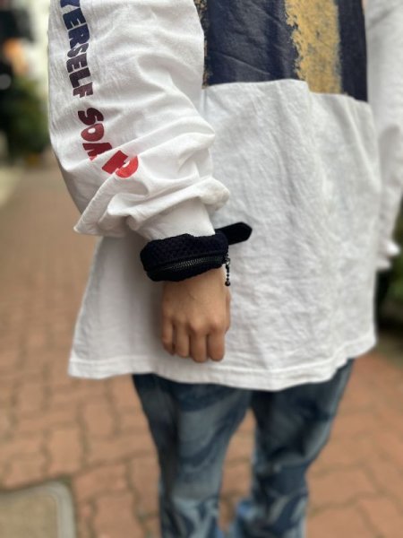 画像4: GARA　POUCH WRIST BAND　DARK NAVY (4)