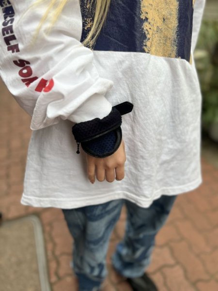 画像5: GARA　POUCH WRIST BAND　DARK NAVY (5)