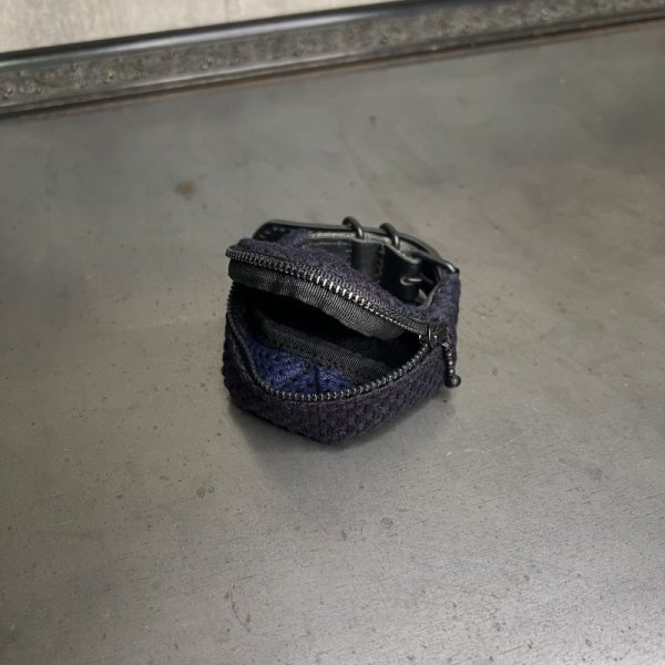 画像3: GARA　POUCH WRIST BAND　DARK NAVY (3)