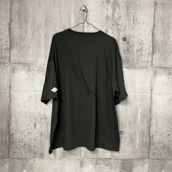 画像3: el conductorH GLITTER PRINT T-SHIRT 'NEWHELL BK (3)