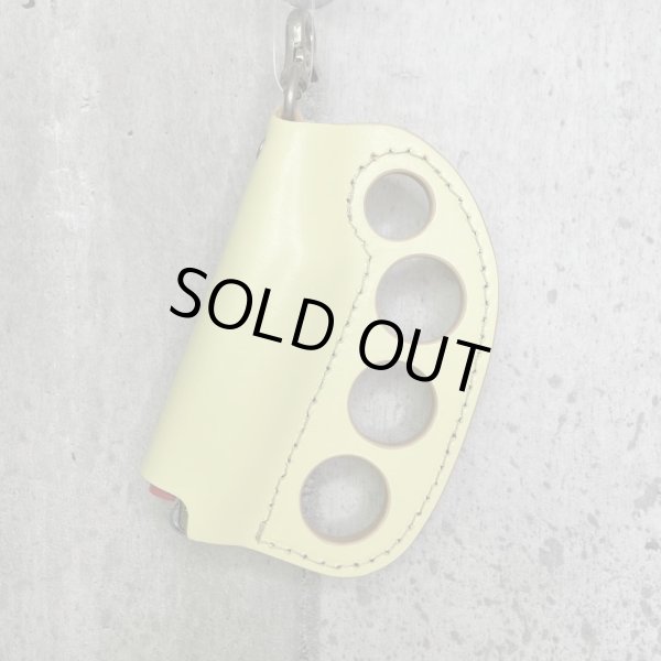 画像3: blackmeans メリケン型ライターホルダー CREAM (3)