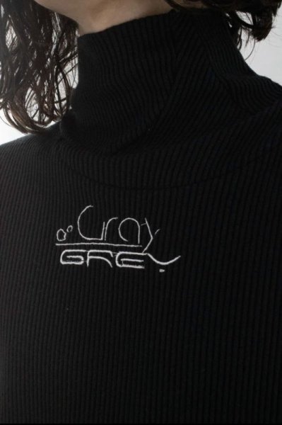 画像7: BALMUNG ウォームリブワンピース　ブラック (7)