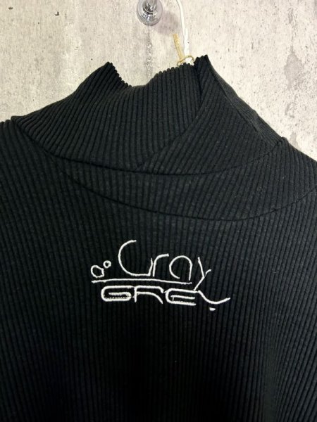 画像4: BALMUNG ウォームリブワンピース　ブラック (4)