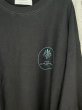 画像4: Azuma GHOST CLOTH SWEATSHIRT BLACK (4)