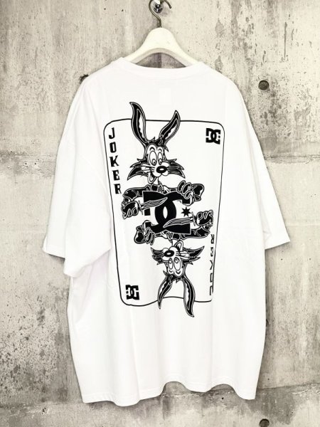 画像3: KIDILL KL763 SHORT SI FEVE WIDE TEE COLLAB WITH DC SHOES JOKER／WHITE (3)
