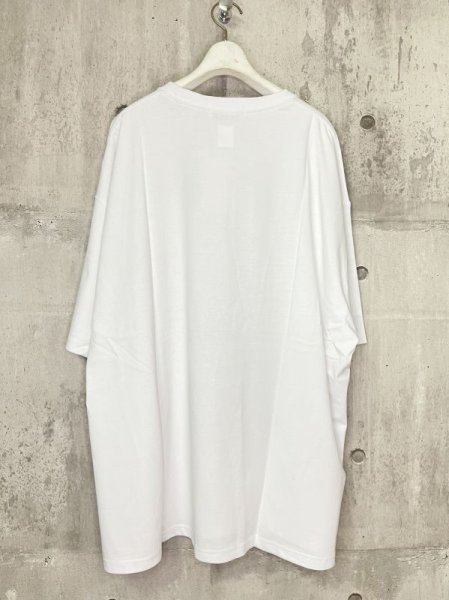 画像3: KIDILL　KL762 SHORT SI FEVE WIDE TEE COLLAB WITH DC SHOES ANARCHY／WHITE (3)
