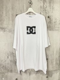 KIDILL 23AW KL763 SHORT SI FEVE WIDE TEE COLLAB WITH DC SHOES JOKER／WHITE