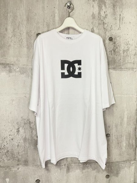 画像2: KIDILL KL763 SHORT SI FEVE WIDE TEE COLLAB WITH DC SHOES JOKER／WHITE (2)