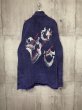 画像3: KIDILL KL741 OVERSIZE DENIM SHIRT MULTI PRINT CHEMICAL WASH PURPLE CHEMICAL (3)
