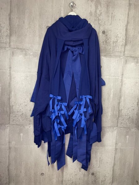 画像3: KIDILL × boys in the band別注　KLBOYS01 BUNNY RIBBON PARKA BLUE (3)