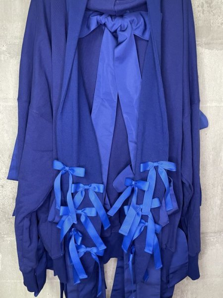 画像4: KIDILL × boys in the band別注　KLBOYS01 BUNNY RIBBON PARKA BLUE (4)