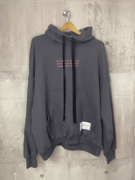 画像2: beauty:beast　“Fiorentina” P.O HOODED　D.GRAY (2)