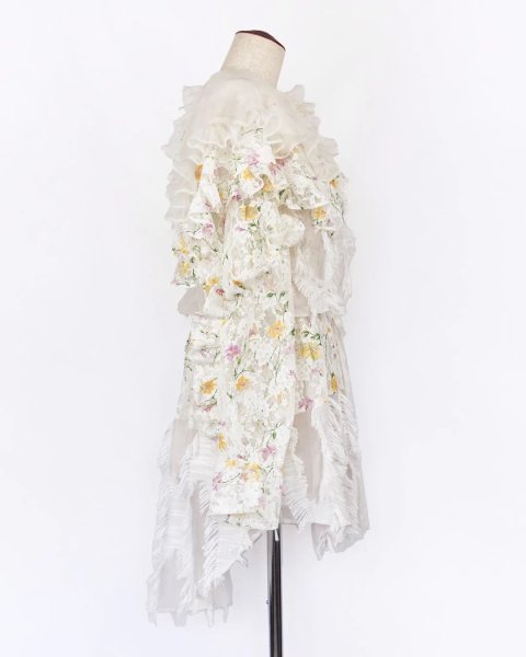 画像4: rurumu: Daydream big collar shirt　white (4)