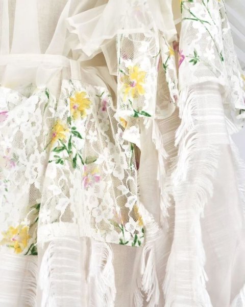 画像7: rurumu: Daydream big collar shirt　white (7)