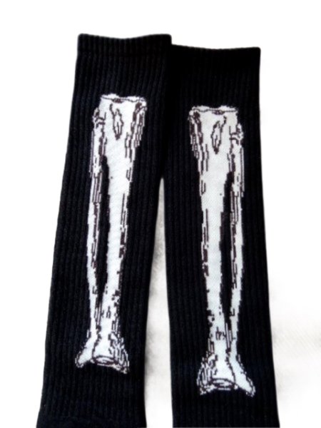 画像4: a bowie　Bone Socks (4)