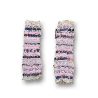 rurumu: 23AW weave yarn arm warmers pink