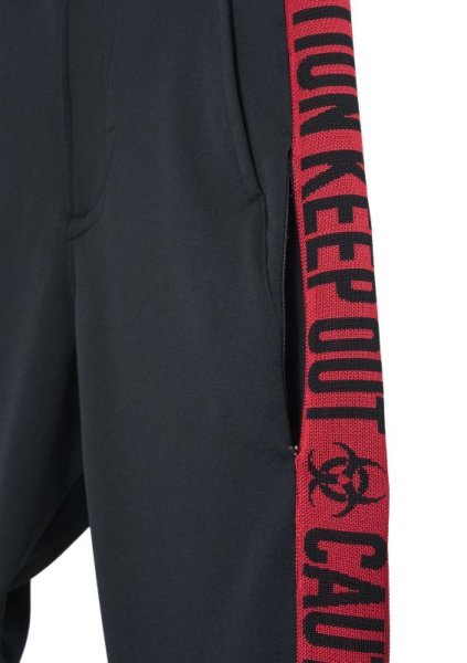 画像3: beauty:beast　SAROUEL SUKINNY"CATION KEEP OUT"TRACK PT　BLACK (3)