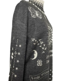 画像4: rurumu: 23AW tattoo motif highneck sweater (large) black