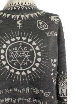 画像5: rurumu: 23AW tattoo motif highneck sweater (large) black