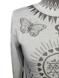 画像5: rurumu: 23AW tattoo motif highneck sweater (small) off white